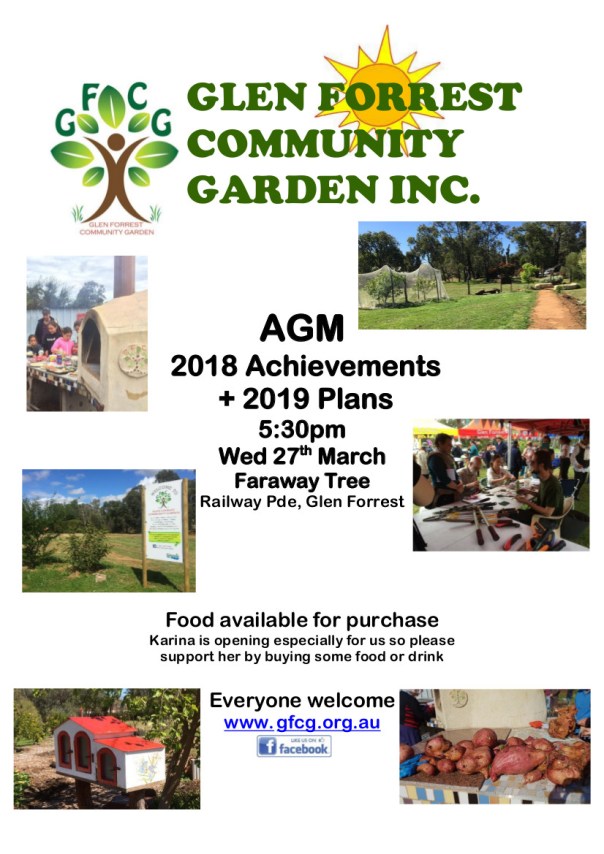 GFCG AGM 2019 Flyer